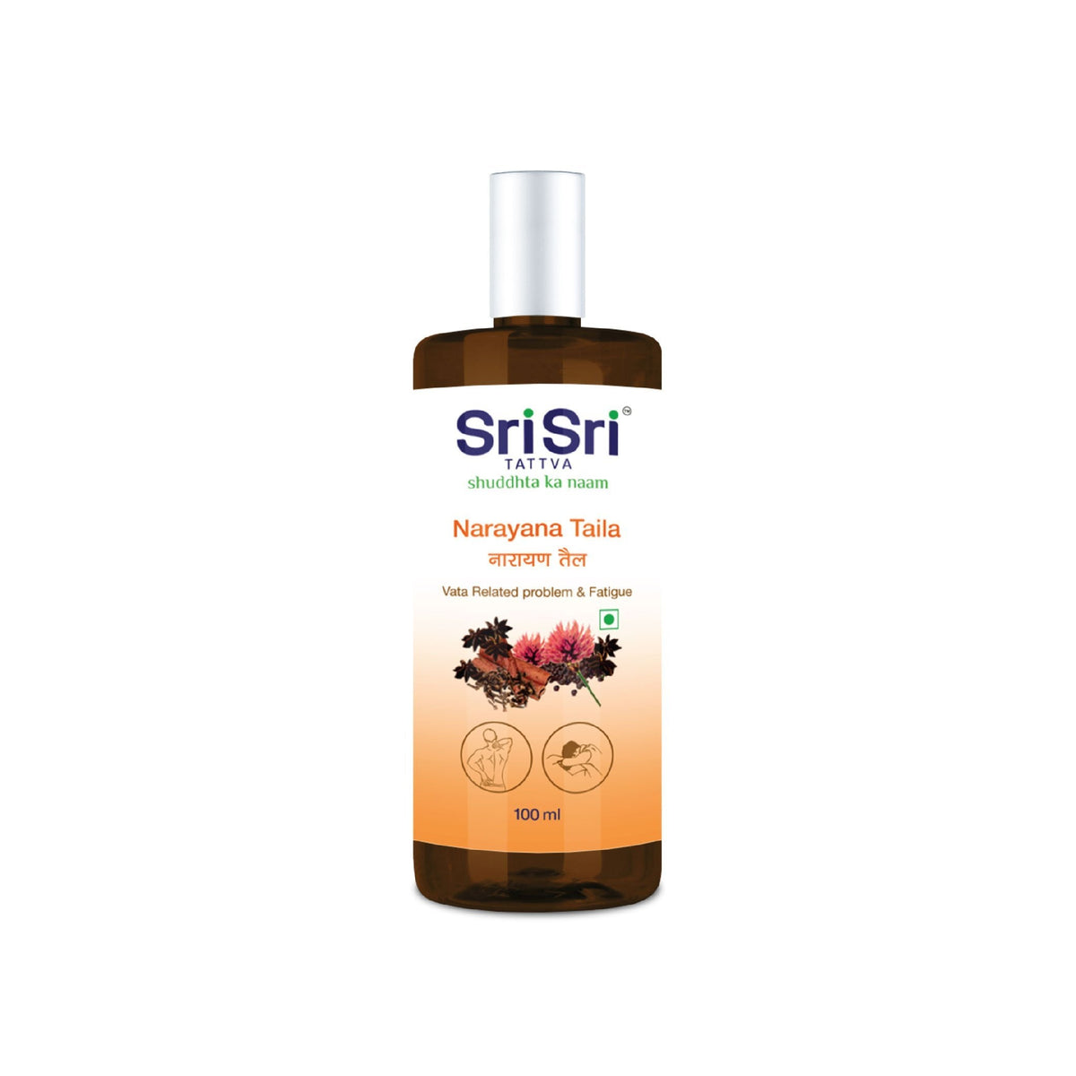 Sri Sri Tattva Narayana Taila - Vata Related Problem & Fatigue, 100 ml