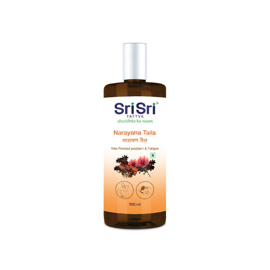 Sri Sri Tattva Narayana Taila - Vata Related Problem & Fatigue, 100 ml
