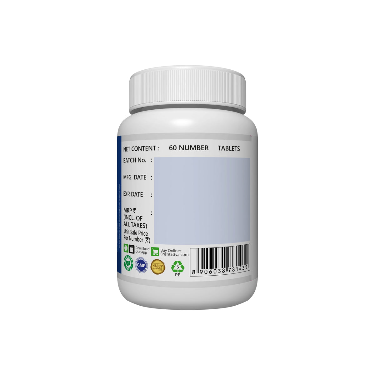 Sri Sri Tattva Navahridaya Kalpa | Cardiac Tonic | Ayurvedic Natural Product | 60 Tabs, 500 mg