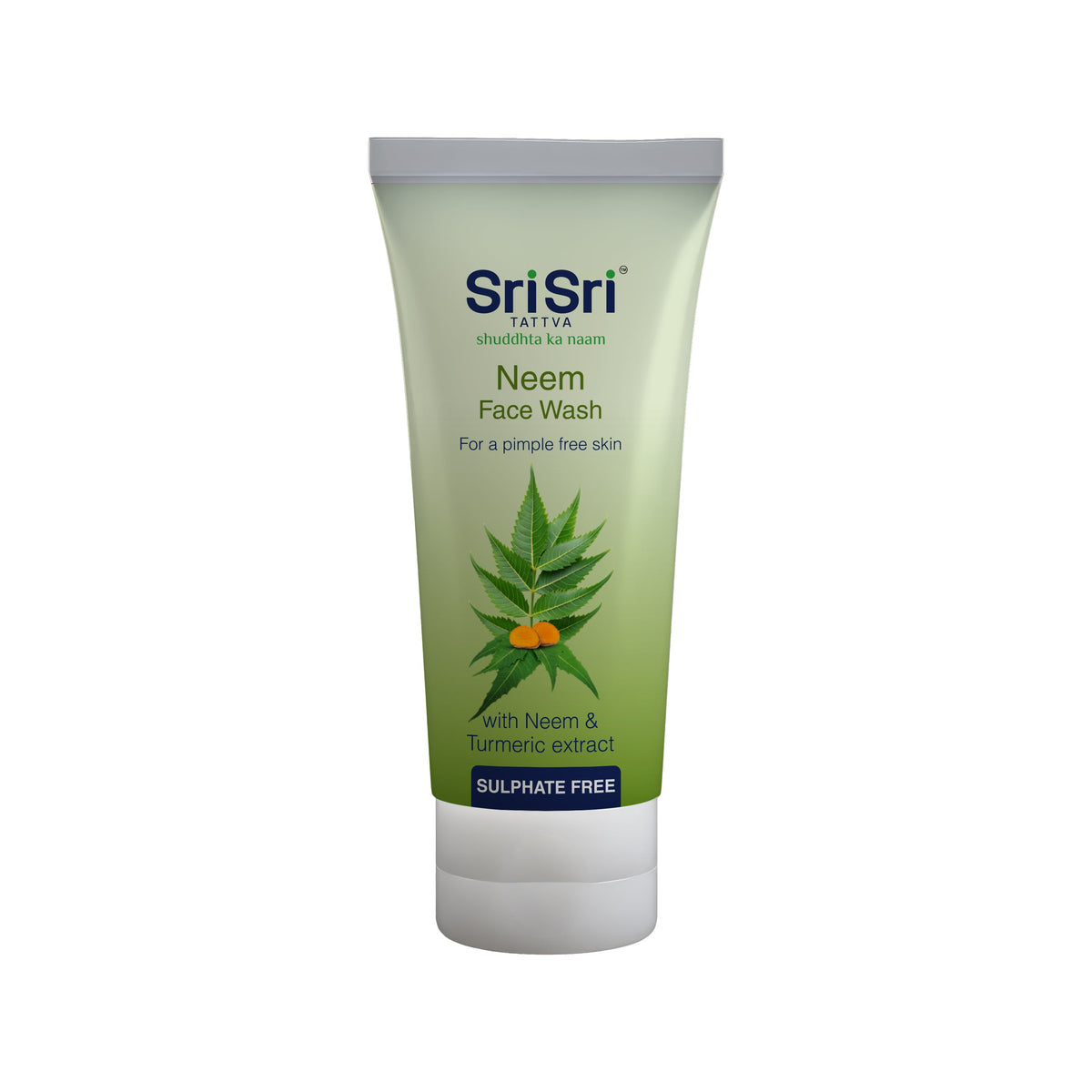 Sri Sri Tattva Neem Face Wash - For Clear & Fresh Skin, 60 ml