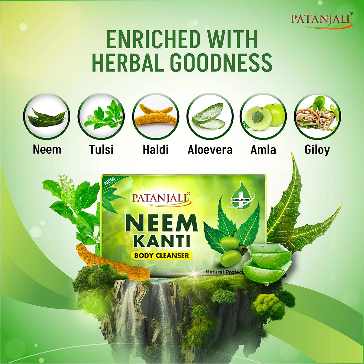 Patanjali Neem Kanti Body Cleanser