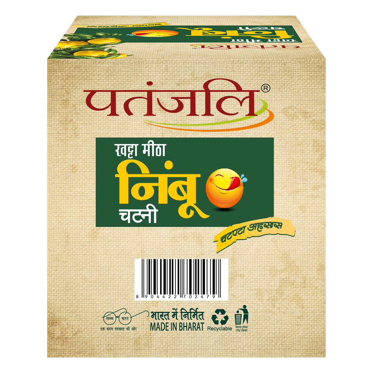 Patanjali Khatta Mitha Nimboo Chutney
