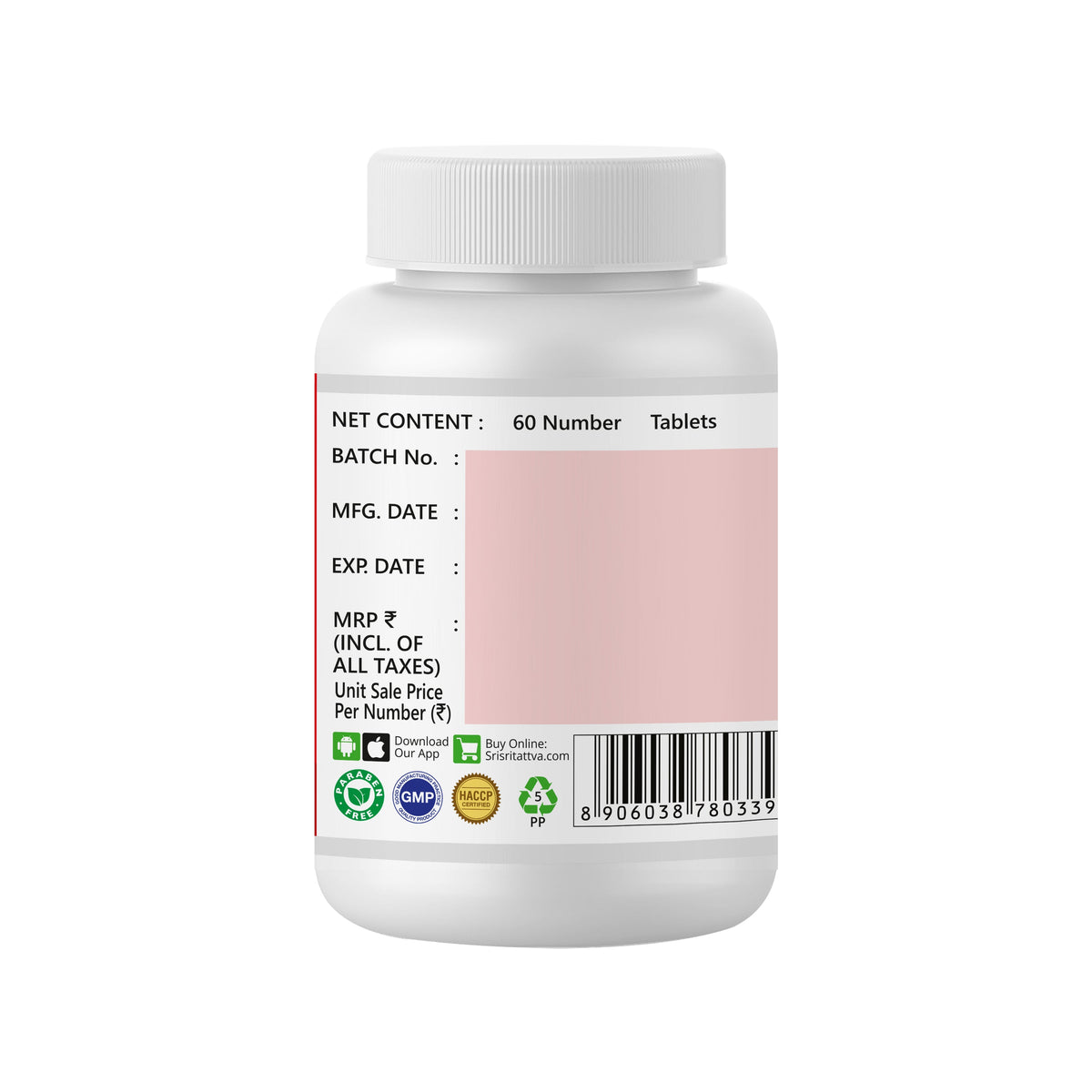 Sri Sri Tattva Nishamalaki - Anti-Diabetic, 60Tabs | 500 mg