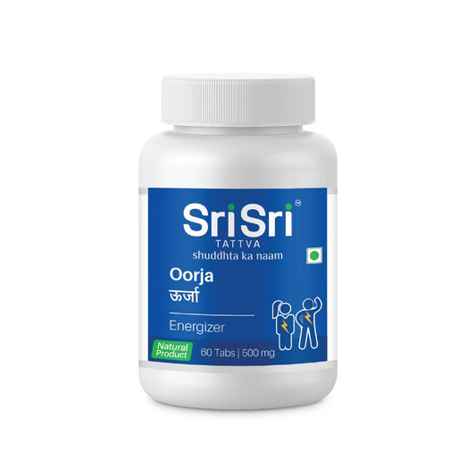 Sri Sri Tattva Oorja - Energizer, 60 Tabs | 500 mg