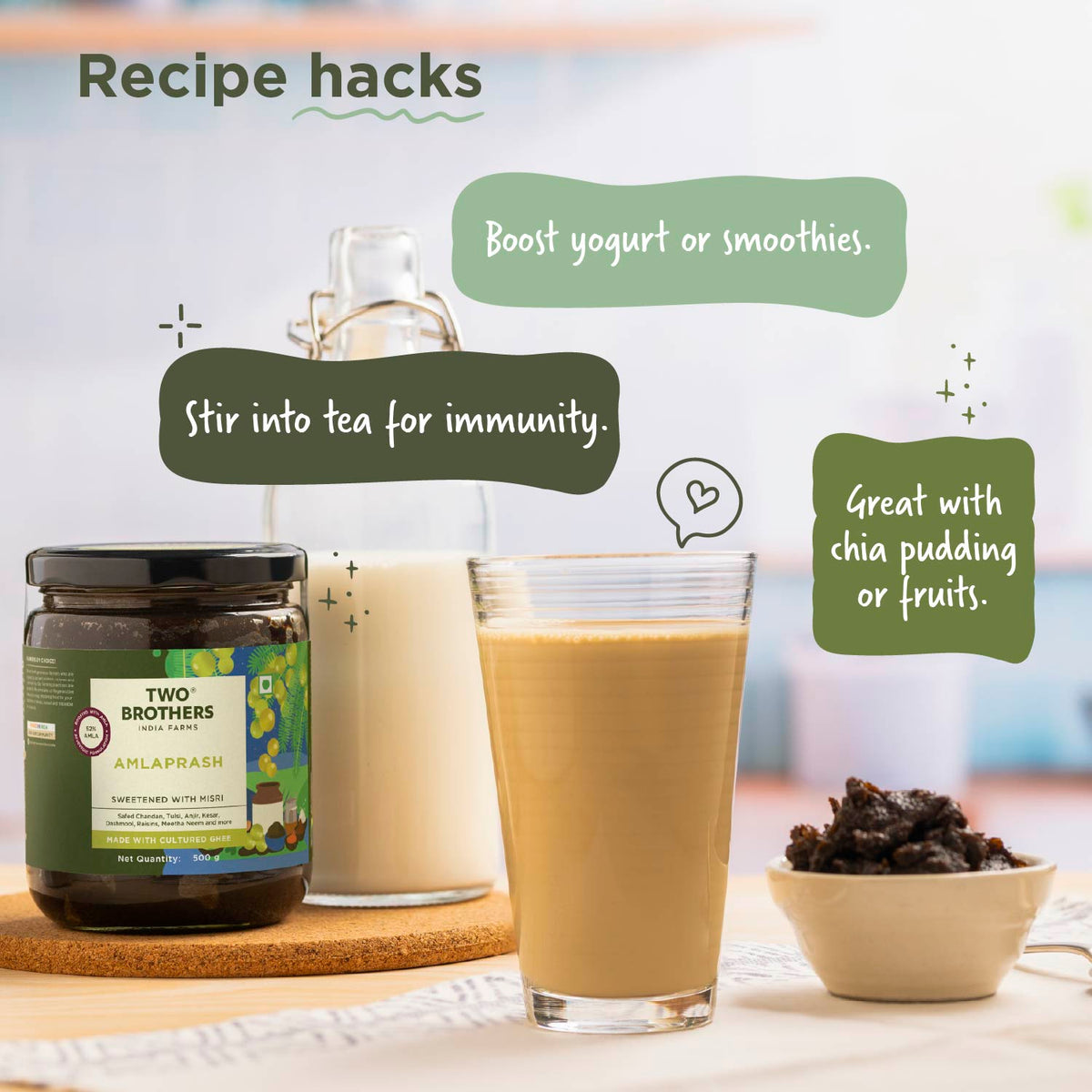 Two Brothers Organic Farms Amlaprash (Limited Edition Chyawanprash)