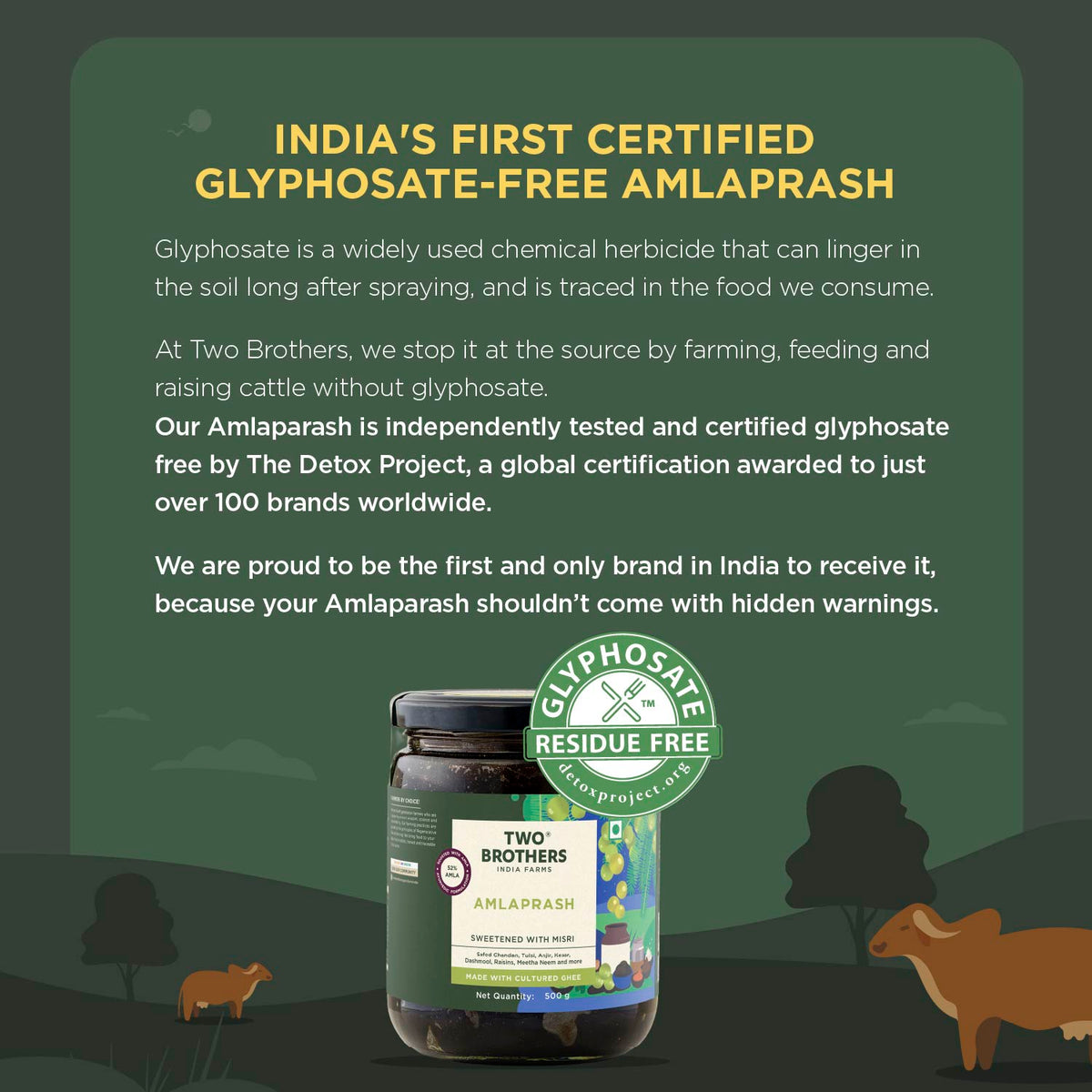 Two Brothers Organic Farms Amlaprash (Limited Edition Chyawanprash)