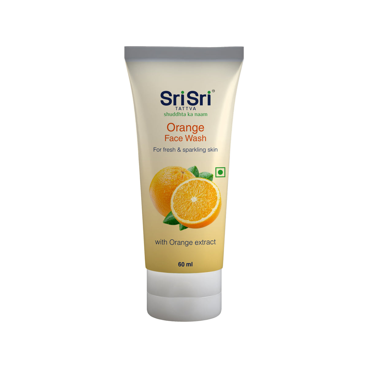 Sri Sri Tattva Orange Face Wash - Feel of Freshness, 60 ml