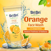 Sri Sri Tattva Orange Face Wash - Feel of Freshness, 60 ml