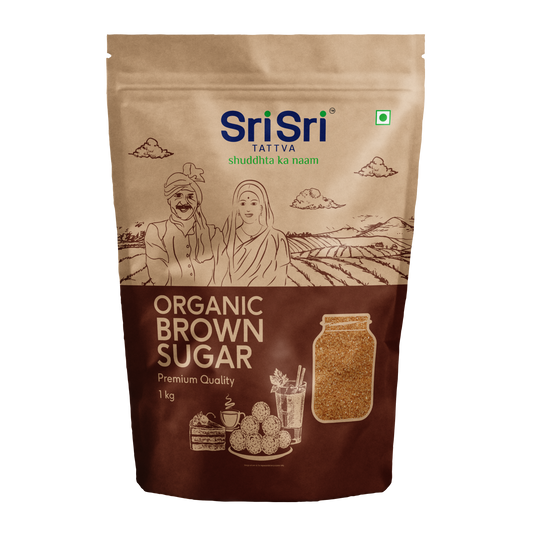 Sri Sri Tattva Organic Brown Sugar, 1 kg