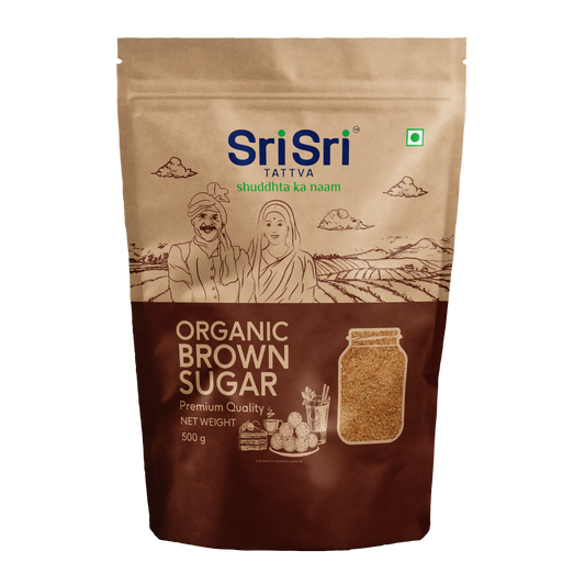 Sri Sri Tattva Organic Brown Sugar, 500 g