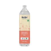 Sri Sri Tattva Organic Coconut Oil Bottle - Cold Pressed | Unrefined | 500 ml