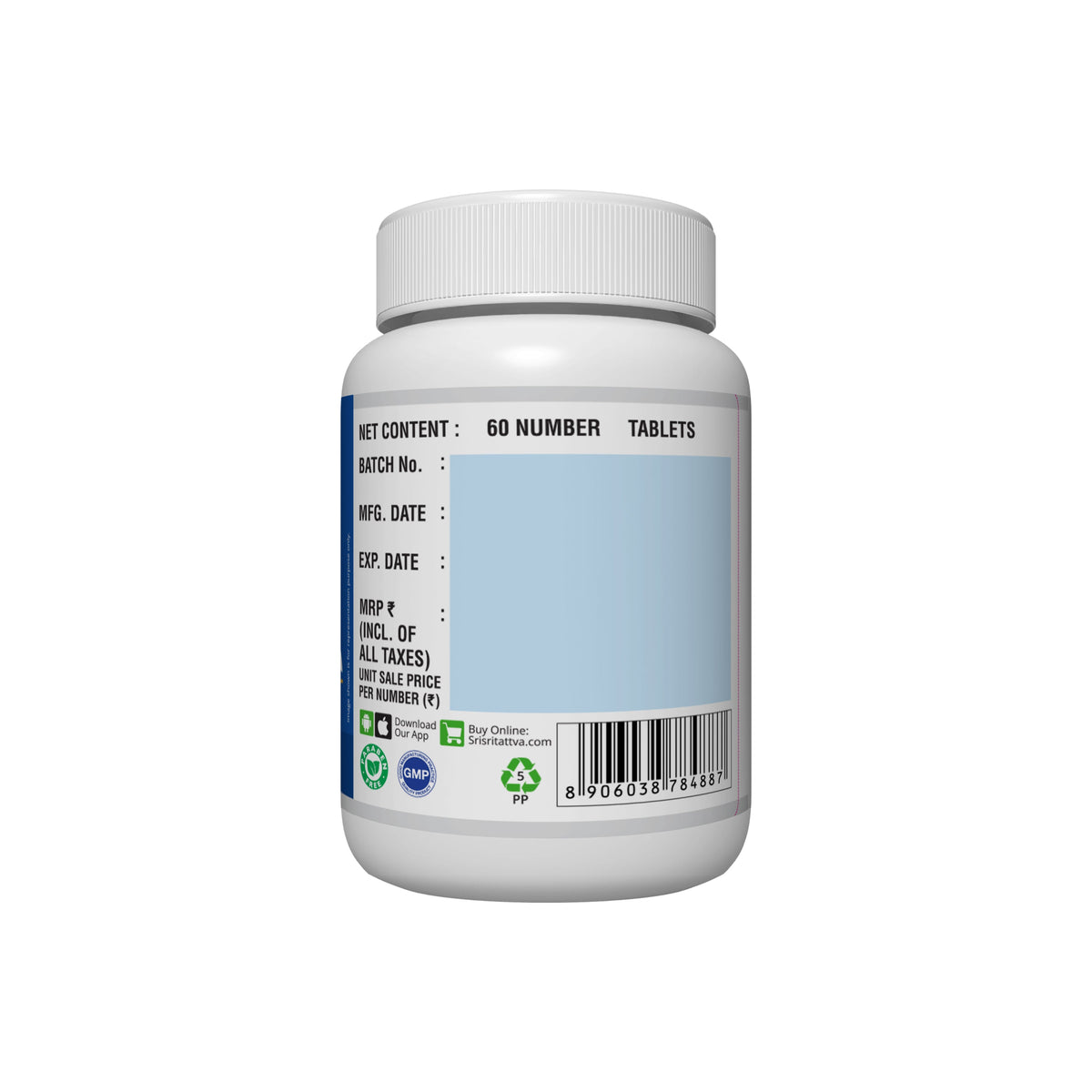 Sri Sri Tattva OSPO-C - Bone Care | Supports Bone Health | 60 Tabs, 500 mg