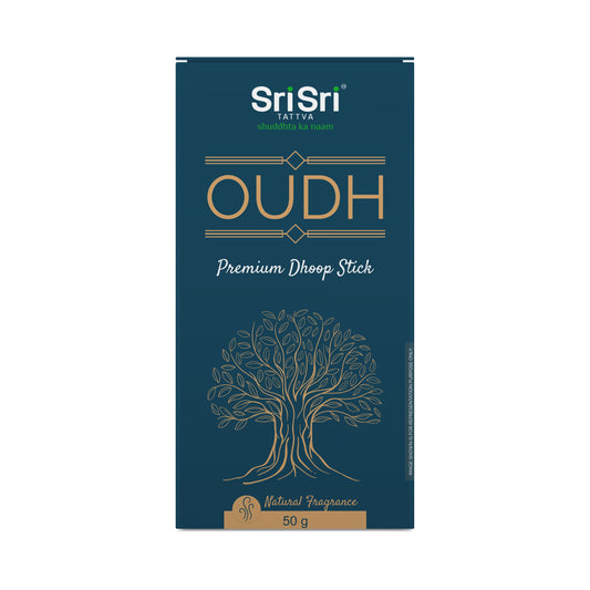 Sri Sri Tattva Premium Oudh Dhoop Stick For Pooja | 50 g