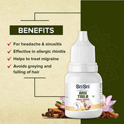 Sri Sri Tattva Anu Taila - Nasal Drop, 10 ml