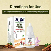 Sri Sri Tattva Anu Taila - Nasal Drop, 10 ml