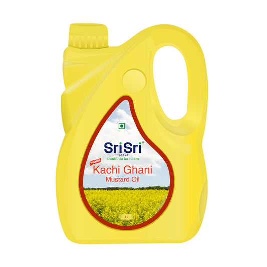 Sri Sri Tattva Premium Kachi Ghani Mustard Oil, 2 L