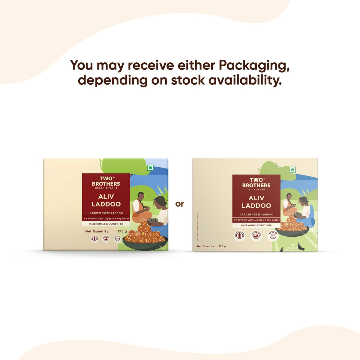 Two Brothers Organic Farms Aliv Laddoo