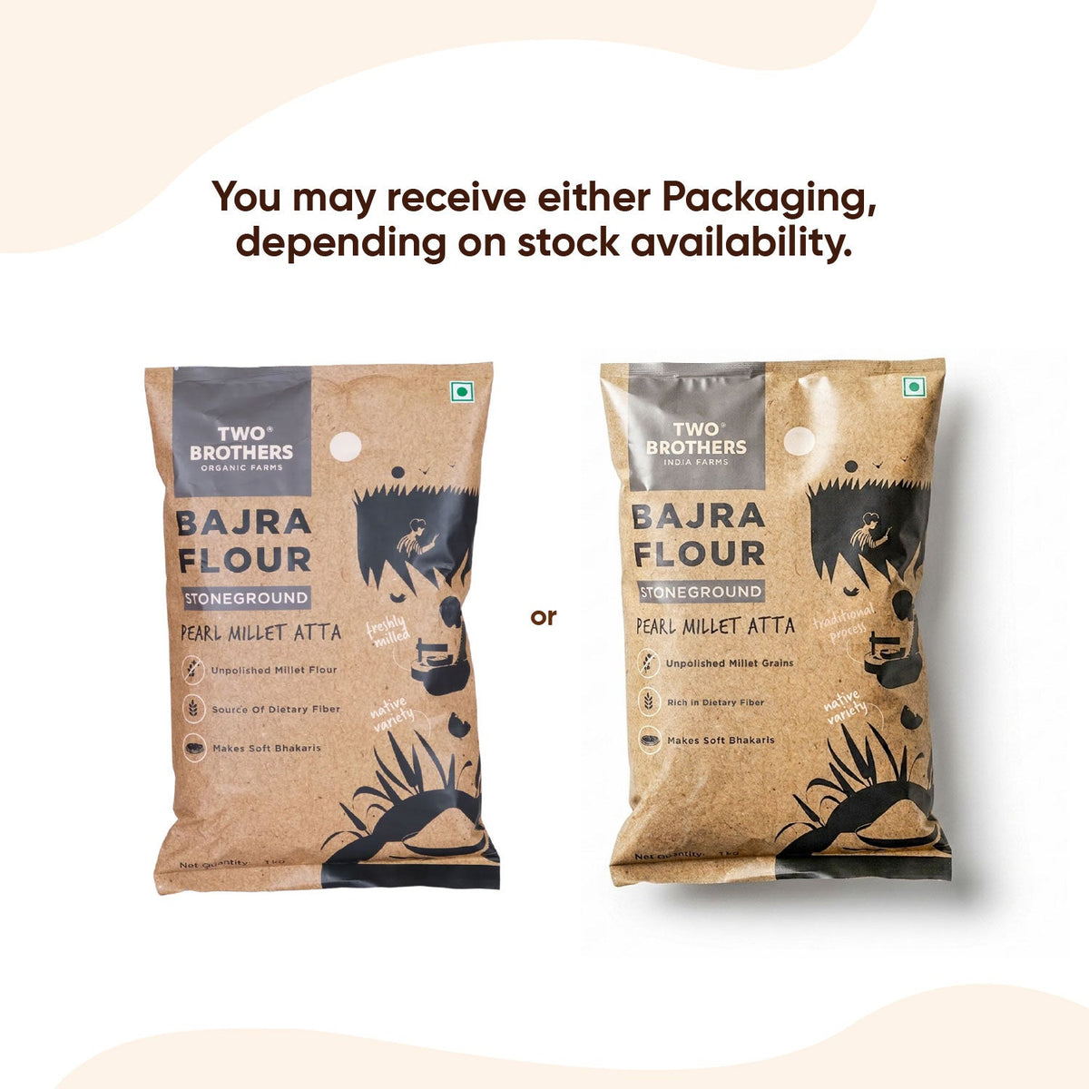 Two Brothers Organic Farms Bajra Atta
