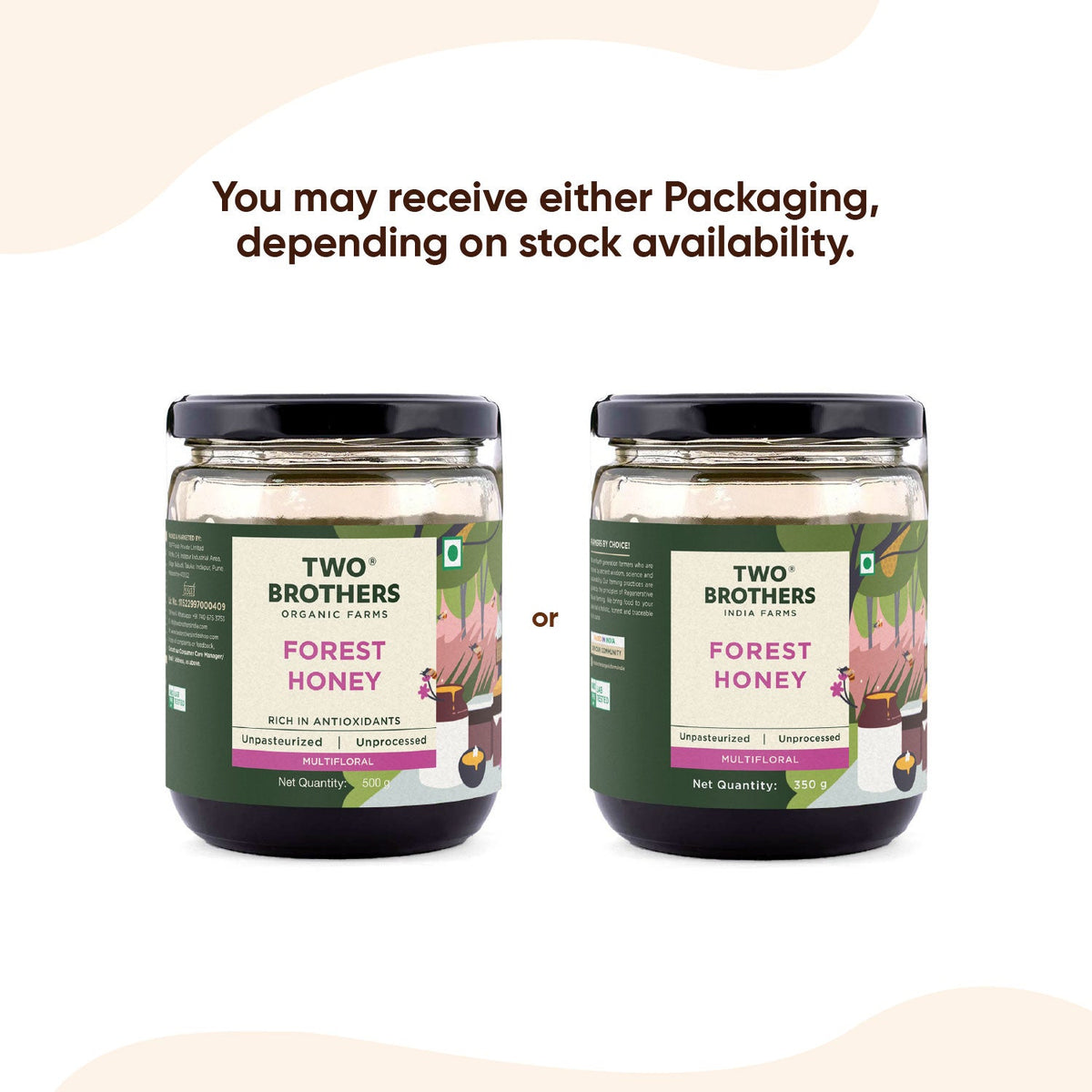Two Brothers Organic Farms Forest Honey I Multifloral