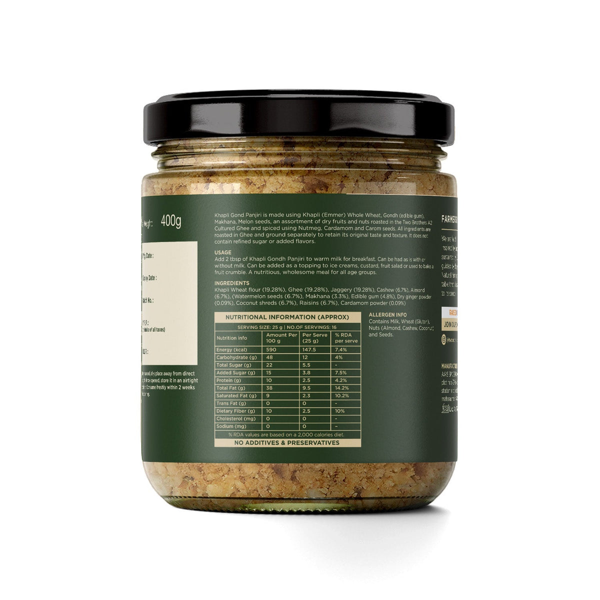 Two Brothers Organic Farms Panjiri Mix