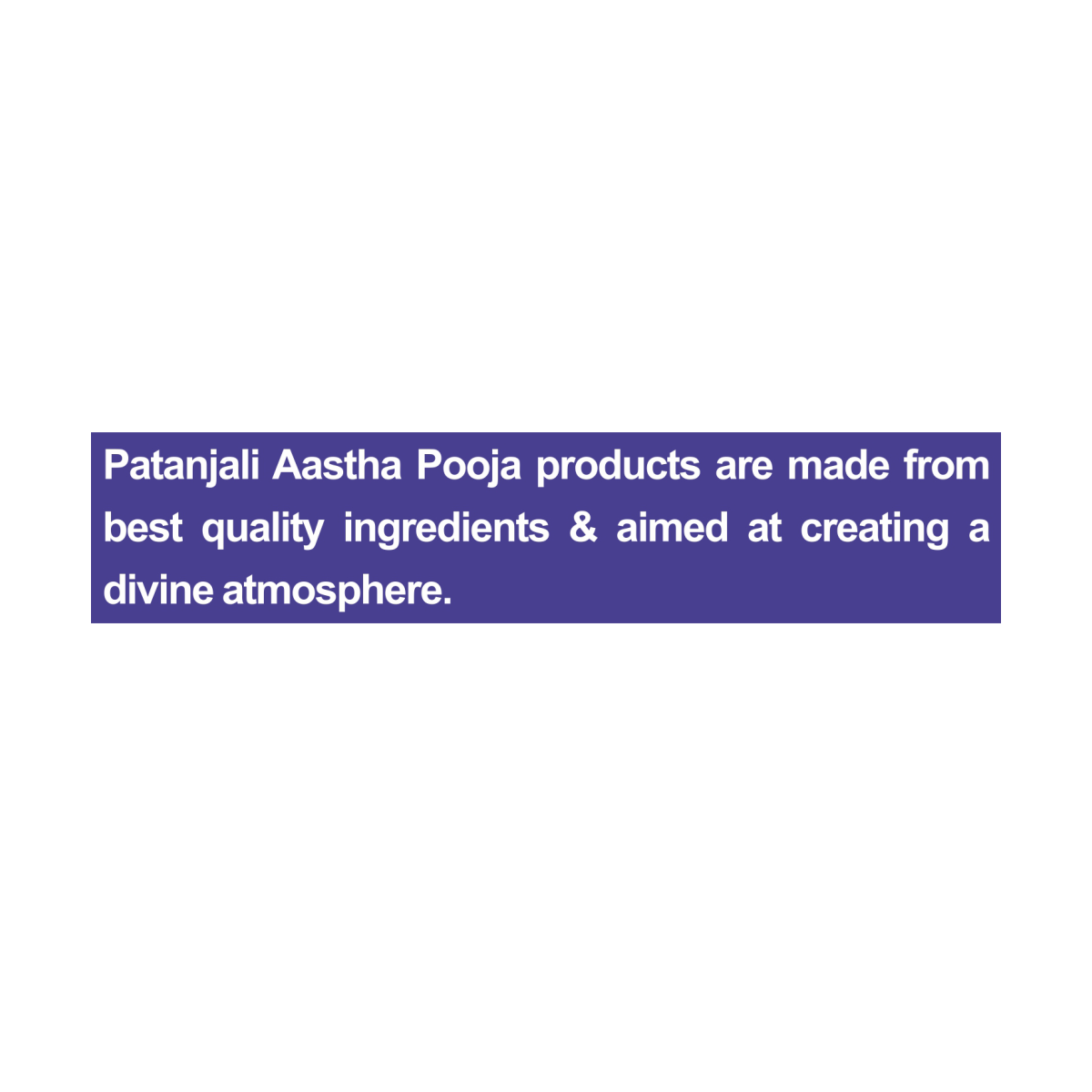 Patanjali Aastha Agarbatti Patchouli