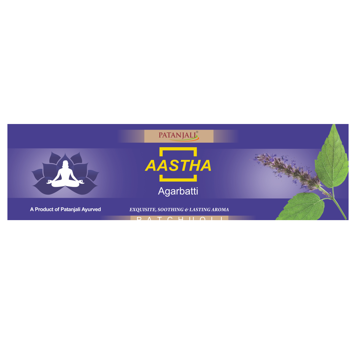 Patanjali Aastha Agarbatti Patchouli
