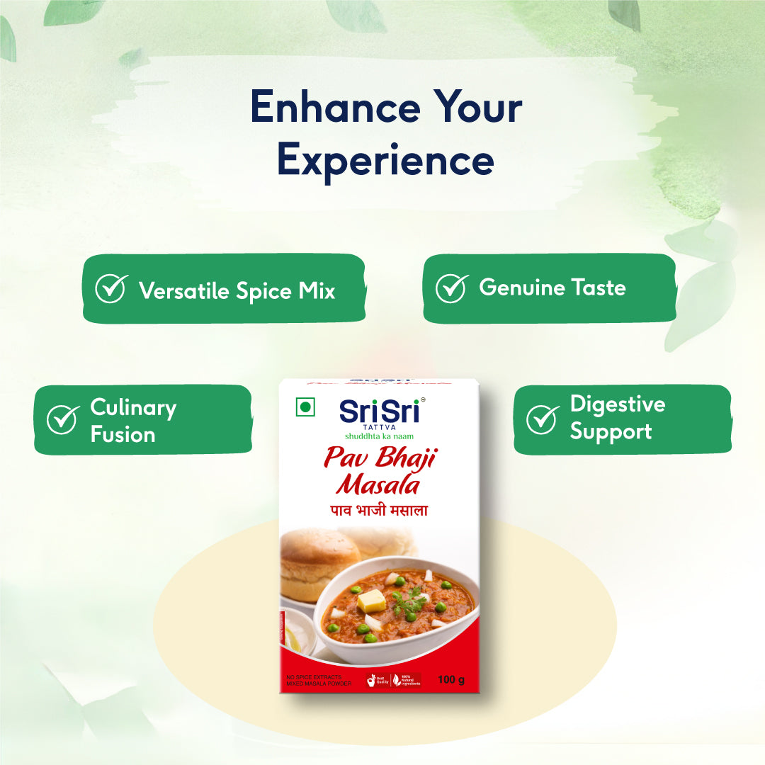 Sri Sri Tattva Pav Bhaji Masala, 100 g