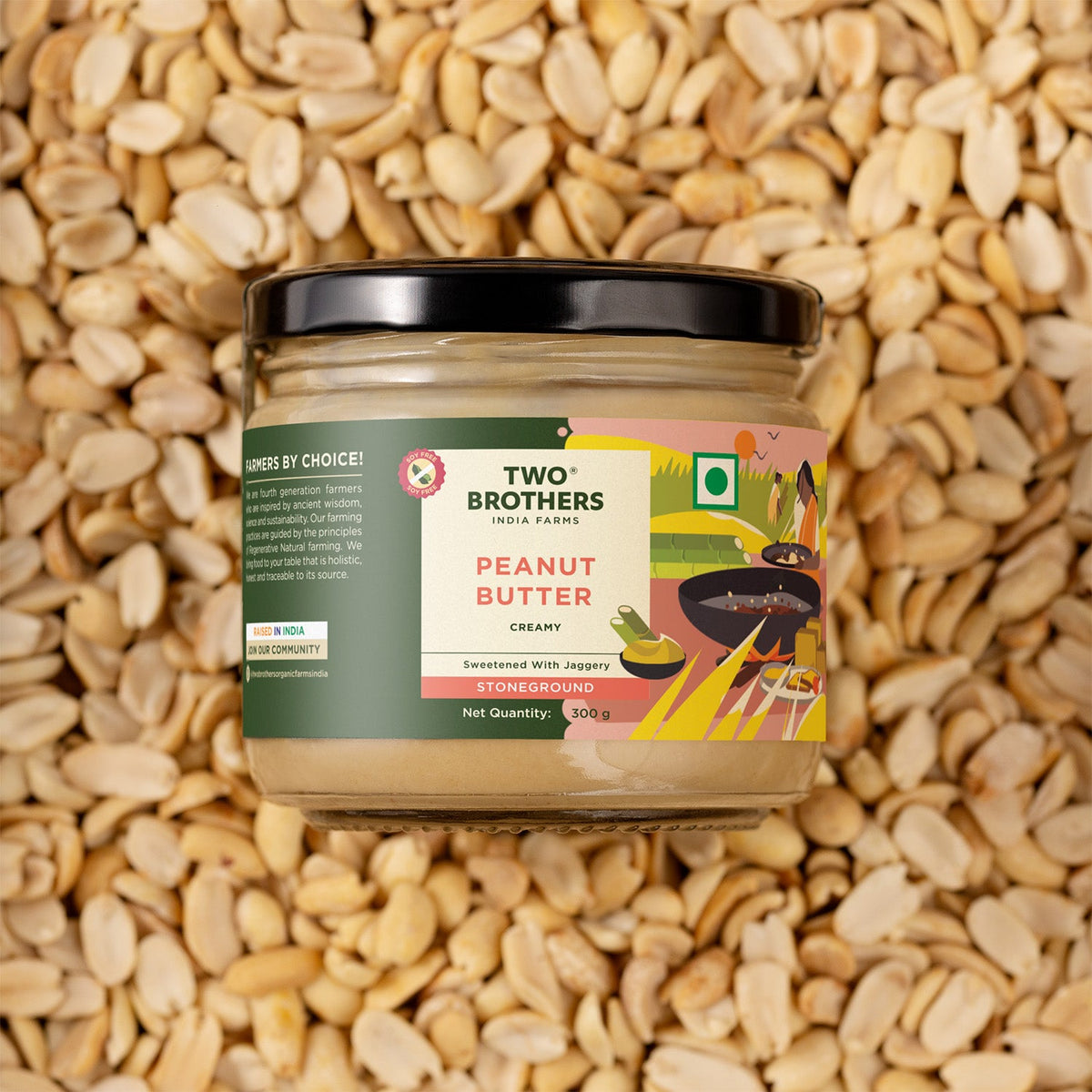 Two Brothers Organic Farms Creamy Peanut Butter