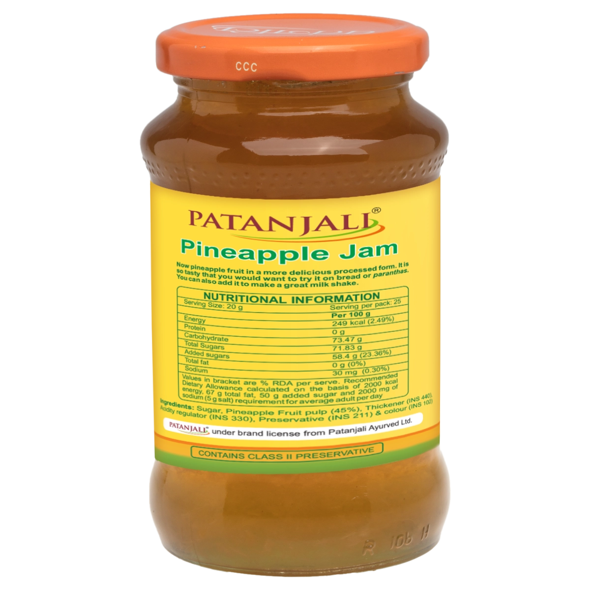 Patanjali Pineapple Jam