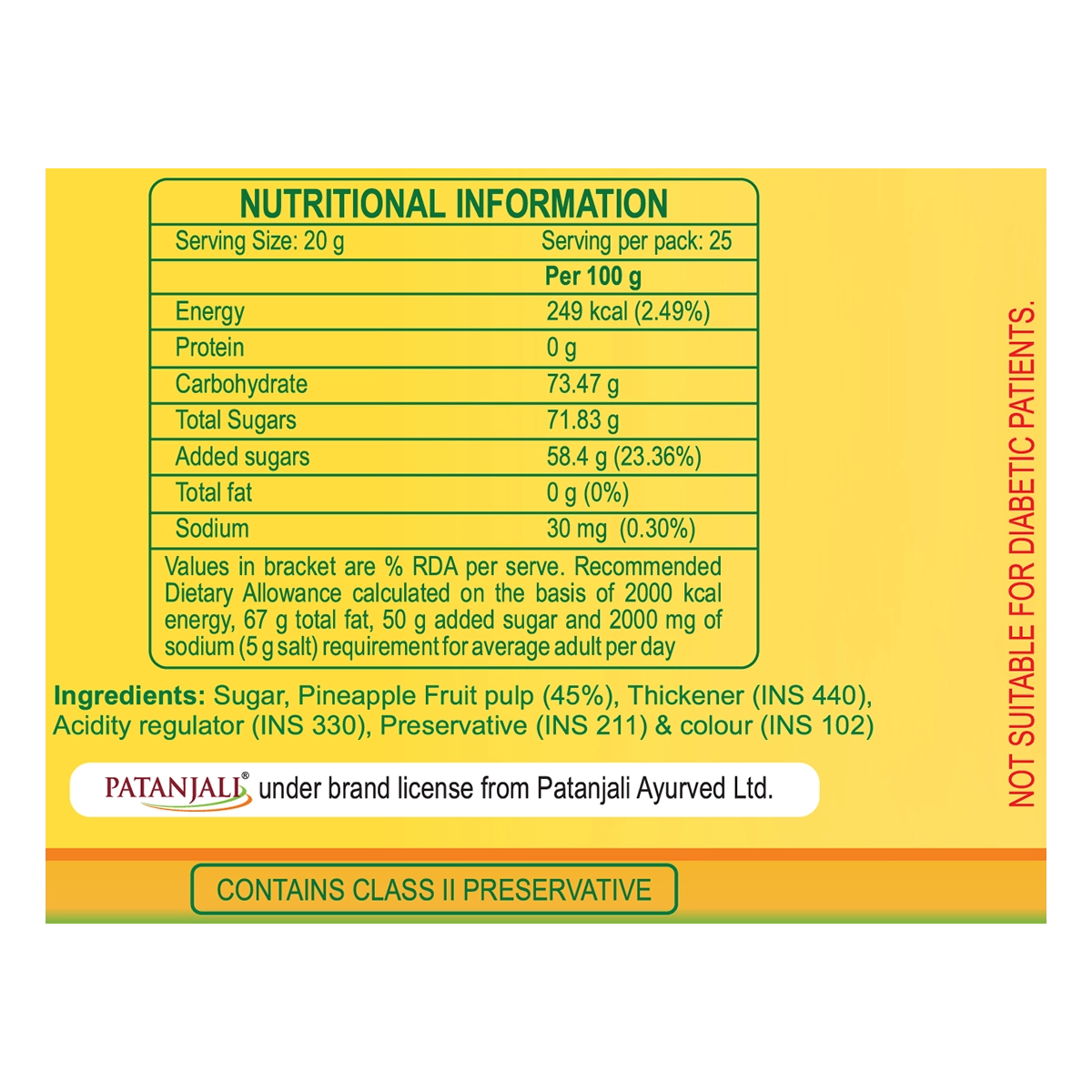 Patanjali Pineapple Jam