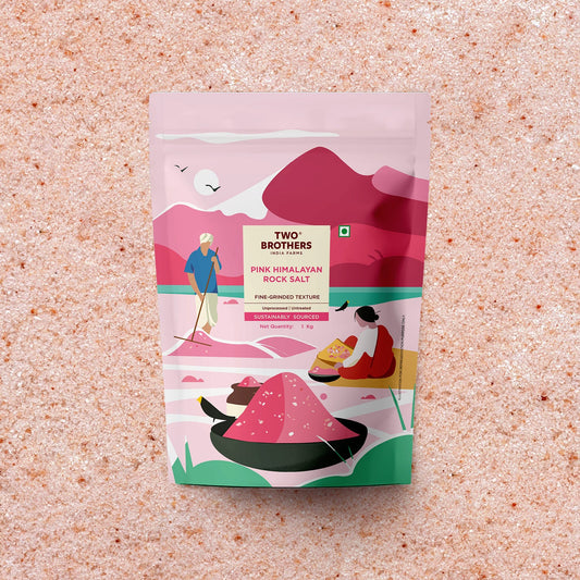 Two Brothers Organic Farms Pink Himalayan Rock Salt