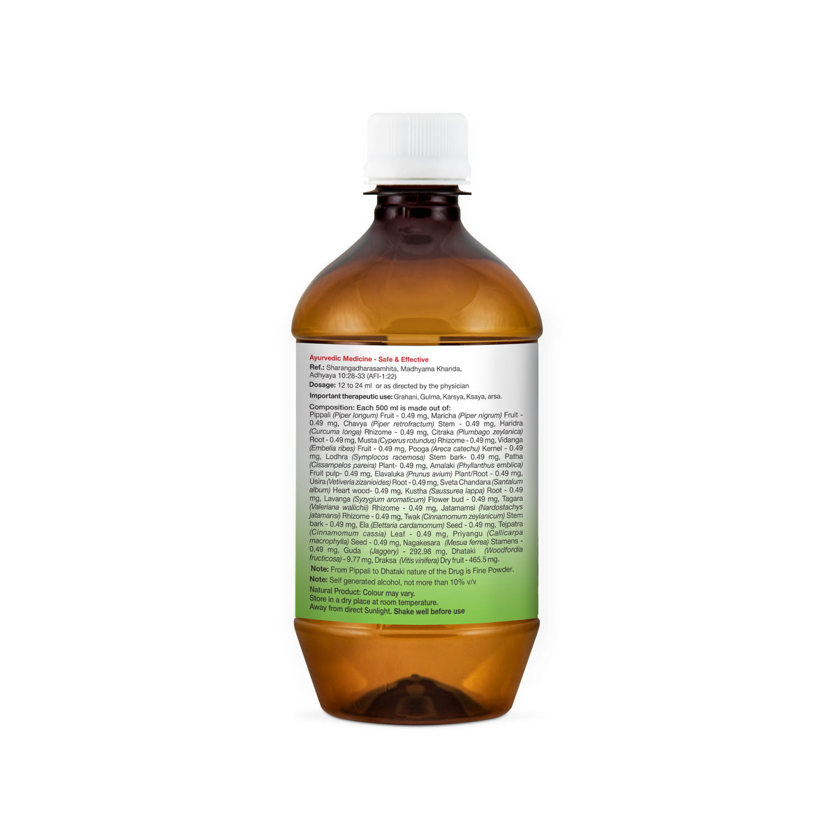 Sri Sri Tattva Pippalyadhyasava, 500ml
