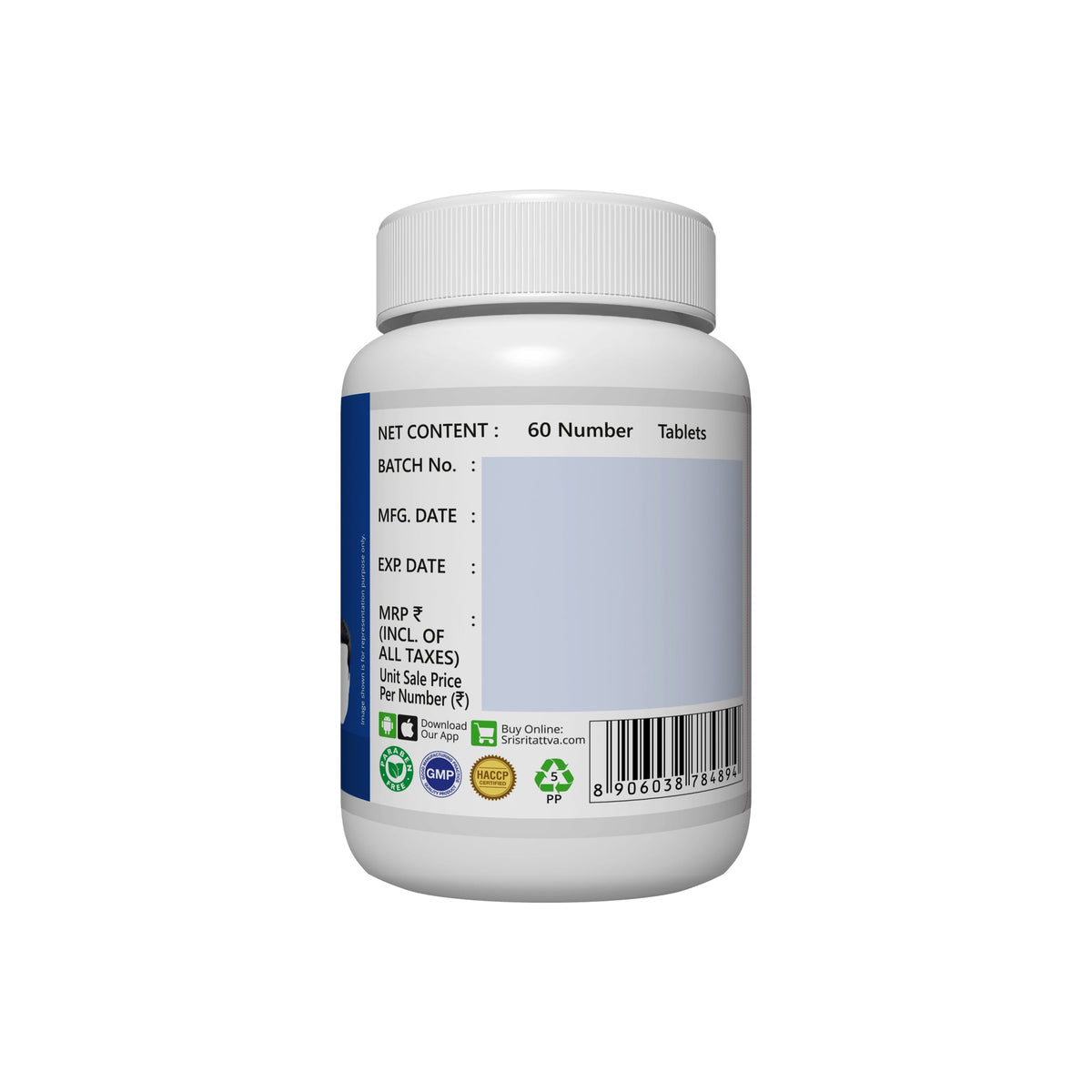 Sri Sri Tattva Prakesha Kalpa, 60 Tabs | 500 mg