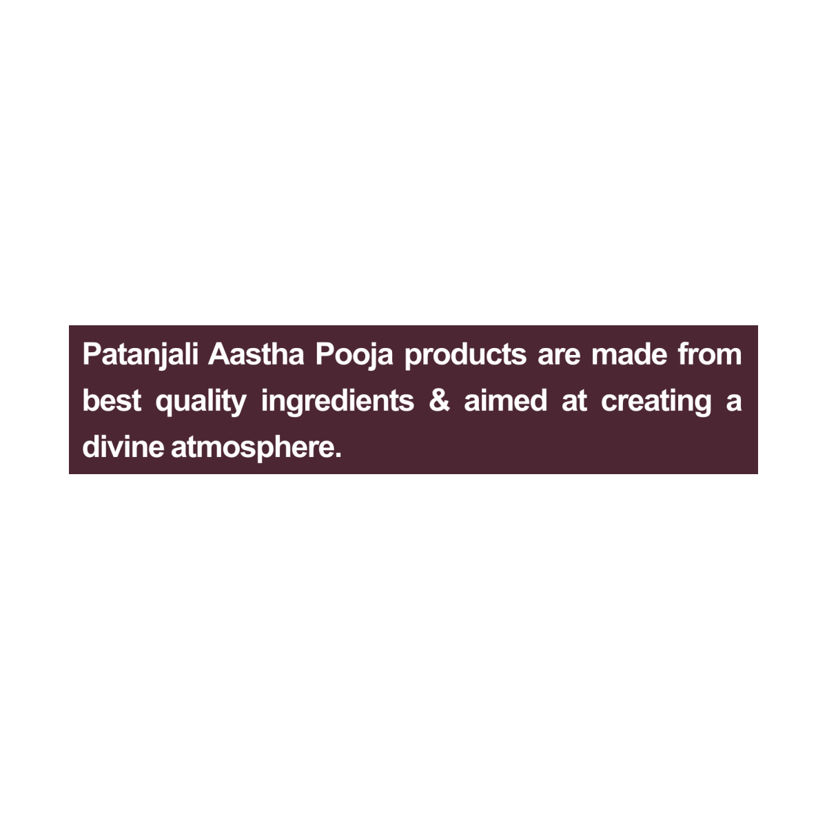 Patanjali Aastha Agarbatti Prarthana