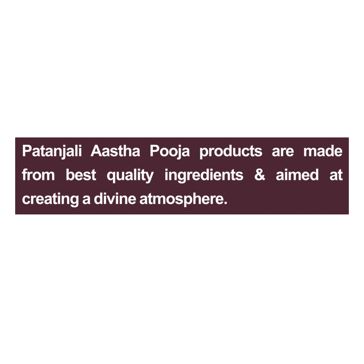 Patanjali Aastha Agarbatti Prarthana