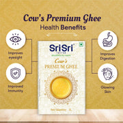 Sri Sri Tattva Cow’s Premium Ghee, 1 L