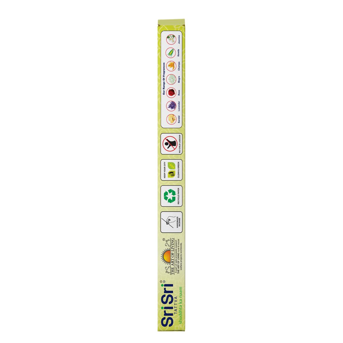 Sri Sri Tattva Premium Kewda Incense Sticks For Pooja | 13 Agarbatti Sticks | Fragrances – Natural Kewda | 20 g