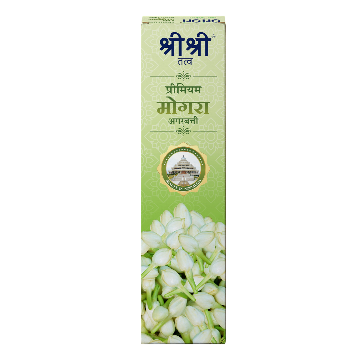 Sri Sri Tattva Premium Mogra Incense Sticks For Pooja | 13 Agarbatti Sticks | Fragrances – Natural Mogra | 20 g