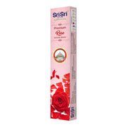 Sri Sri Tattva Premium Rose Incense Sticks For Pooja | 13 Agarbatti Sticks | Fragrances – Natural Rose | 20 g