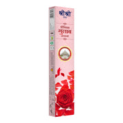 Sri Sri Tattva Premium Rose Incense Sticks For Pooja | 13 Agarbatti Sticks | Fragrances – Natural Rose | 20 g
