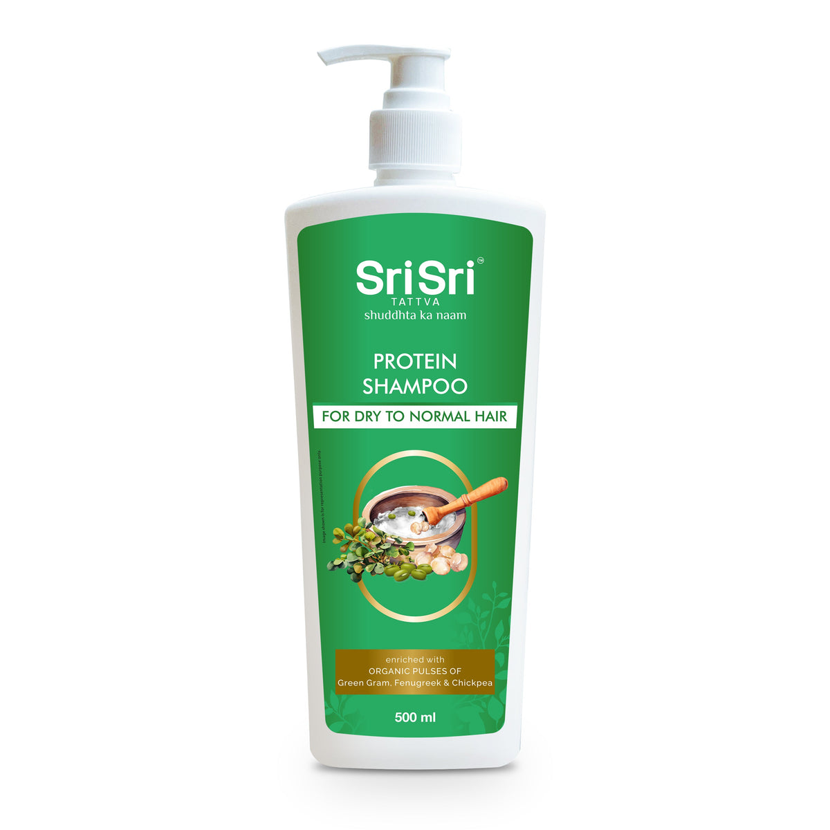 Sri Sri Tattva Protein Shampoo - For Dry to Normal Hair , 500 ml