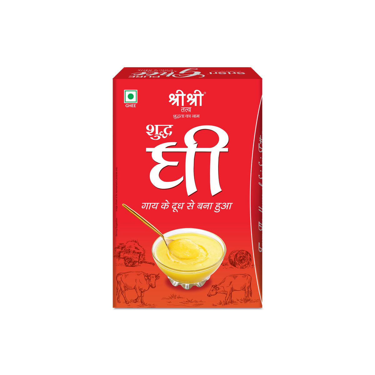 Sri Sri Tattva Pure Ghee 1 L | Made with Cow's Milk