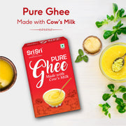 Sri Sri Tattva Pure Ghee 1 L | Made with Cow's Milk
