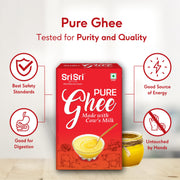 Sri Sri Tattva Pure Ghee 1 L | Made with Cow's Milk