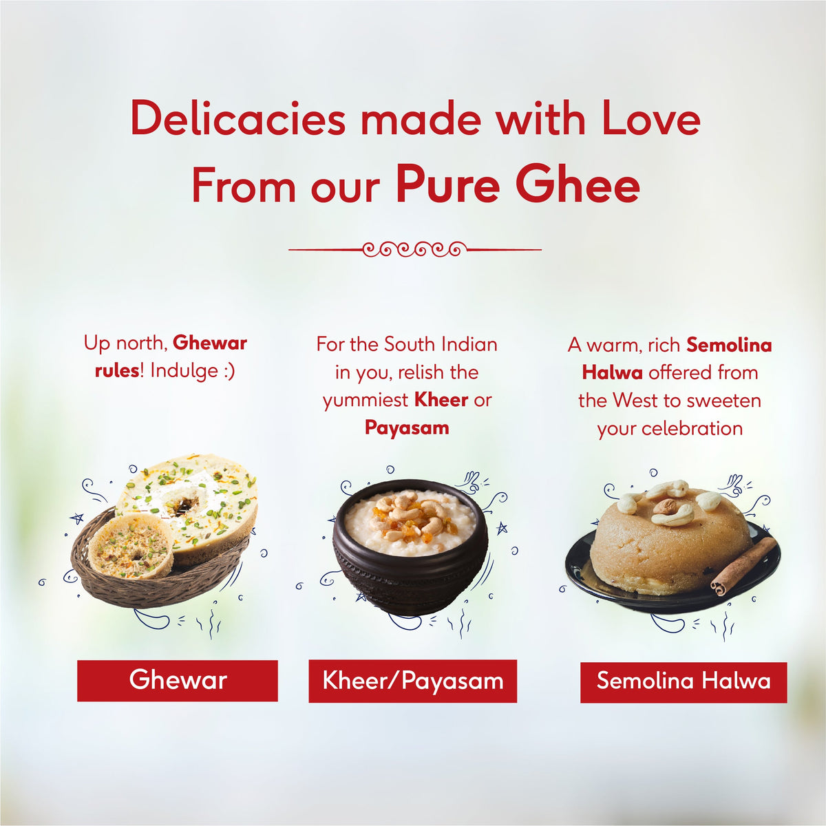Sri Sri Tattva Pure Ghee 1 L | Made with Cow's Milk