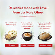 Sri Sri Tattva Pure Ghee 1 L | Made with Cow's Milk