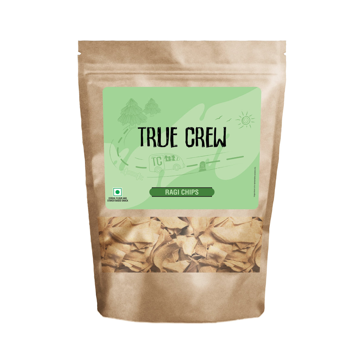 Sri Sri Tattva TRUE CREW - Ragi Chips 125g