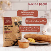 Two Brothers Organic Farms Sprouted Ragi Flour - Nachni Satva