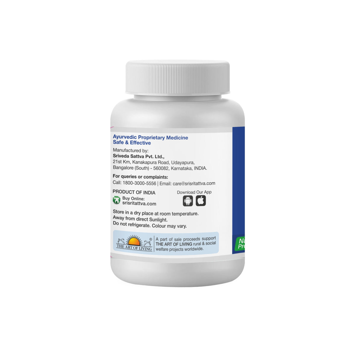 Sri Sri Tattva Raktavardhini Tablet - Hematopoietic, 60 Tabs | 500 mg