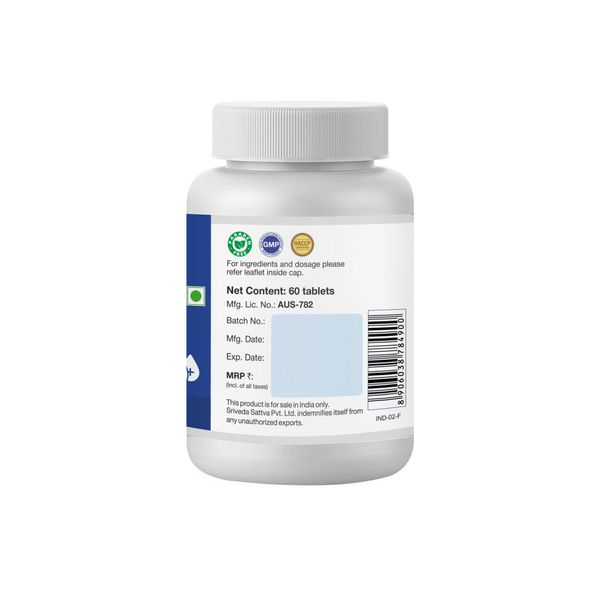 Sri Sri Tattva Raktavardhini Tablet - Hematopoietic, 60 Tabs | 500 mg